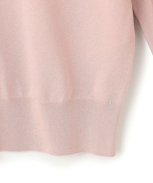 L size ONWARD(大きいサイズ) / エルサイズオンワード ニット・セーター | 【洗える】シンセティックハイゲージ Vネックニット | 詳細16
