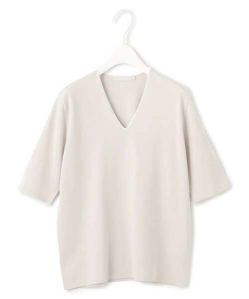 L size ONWARD(大きいサイズ) / エルサイズオンワード ニット・セーター | 【洗える】シンセティックハイゲージ 半袖ニット | 詳細20