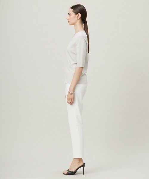 L size ONWARD(大きいサイズ) / エルサイズオンワード ニット・セーター | 【洗える】シンセティックハイゲージ 半袖ニット | 詳細18