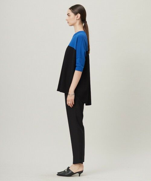 L size ONWARD(大きいサイズ) / エルサイズオンワード ニット・セーター | 【人気のため新色追加・接触冷感・UVカット・洗える】 VIS/NYハイゲージ プルオーバー | 詳細3