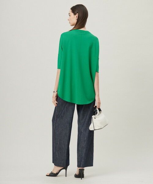 L size ONWARD(大きいサイズ) / エルサイズオンワード ニット・セーター | 【人気のため新色追加・接触冷感・UVカット・洗える】 VIS/NYハイゲージ プルオーバー | 詳細18