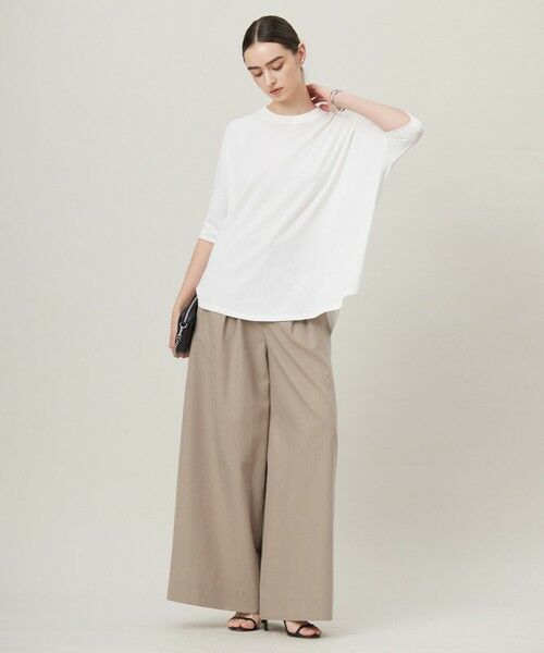 L size ONWARD(大きいサイズ) / エルサイズオンワード ニット・セーター | 【人気のため新色追加・接触冷感・UVカット・洗える】 VIS/NYハイゲージ プルオーバー | 詳細21