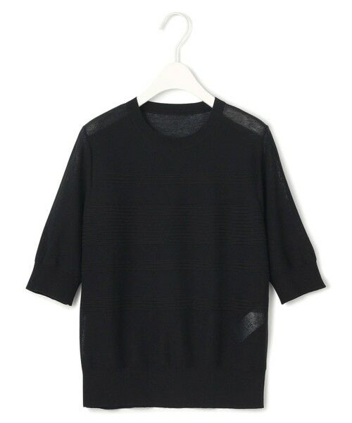 L size ONWARD(大きいサイズ) / エルサイズオンワード ニット・セーター | 【洗える】 レースパターン ニット | 詳細2