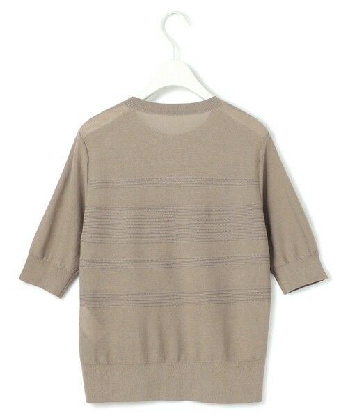 L size ONWARD(大きいサイズ) / エルサイズオンワード ニット・セーター | 【洗える】 レースパターン ニット | 詳細8