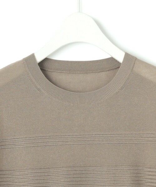 L size ONWARD(大きいサイズ) / エルサイズオンワード ニット・セーター | 【洗える】 レースパターン ニット | 詳細9