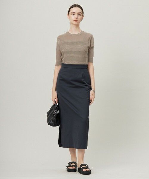 L size ONWARD(大きいサイズ) / エルサイズオンワード ニット・セーター | 【洗える】 レースパターン ニット | 詳細3