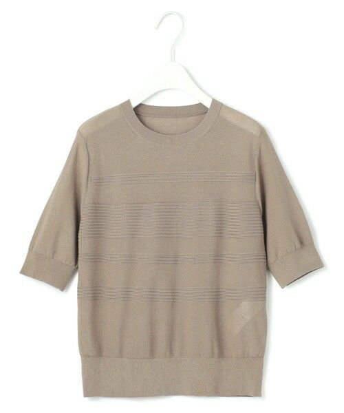 L size ONWARD(大きいサイズ) / エルサイズオンワード ニット・セーター | 【洗える】 レースパターン ニット | 詳細7