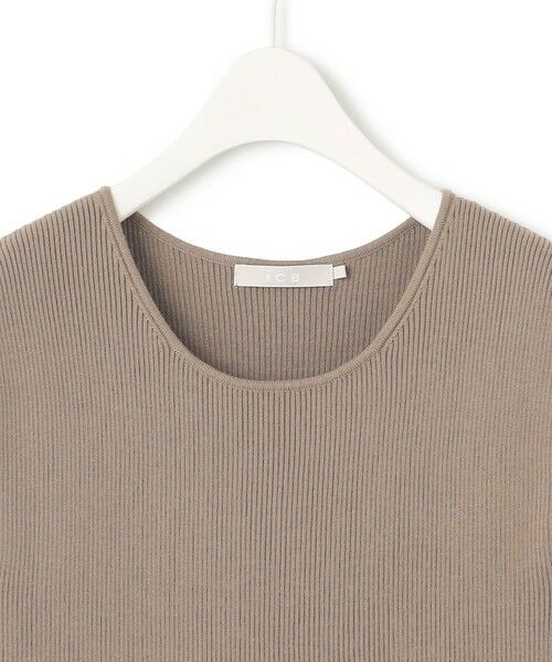 L size ONWARD(大きいサイズ) / エルサイズオンワード ニット・セーター | 【洗える】オーガニックコットンリブ ノースリーブニット | 詳細14