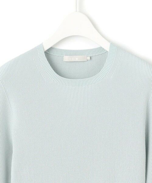 L size ONWARD(大きいサイズ) / エルサイズオンワード ニット・セーター | 【洗える】ハイゲージリブベーシック プルオーバーニット | 詳細7