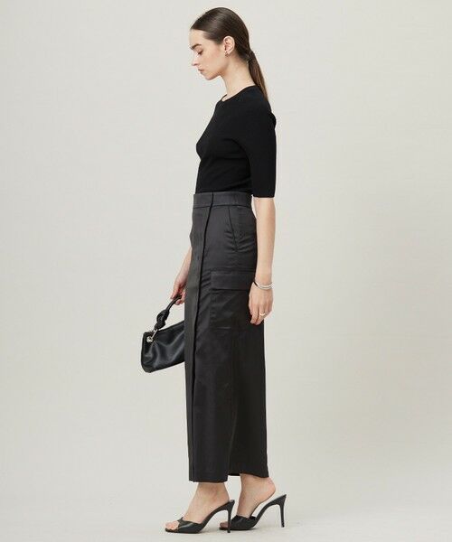 L size ONWARD(大きいサイズ) / エルサイズオンワード ニット・セーター | 【洗える】ハイゲージリブベーシック プルオーバーニット | 詳細12