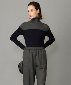 L size ONWARD(大きいサイズ) / エルサイズオンワード ニット・セーター | 【8/26〜9/18期間限定・完全受注生産】エクストラファインメリノニット ハイネックプルオーバー