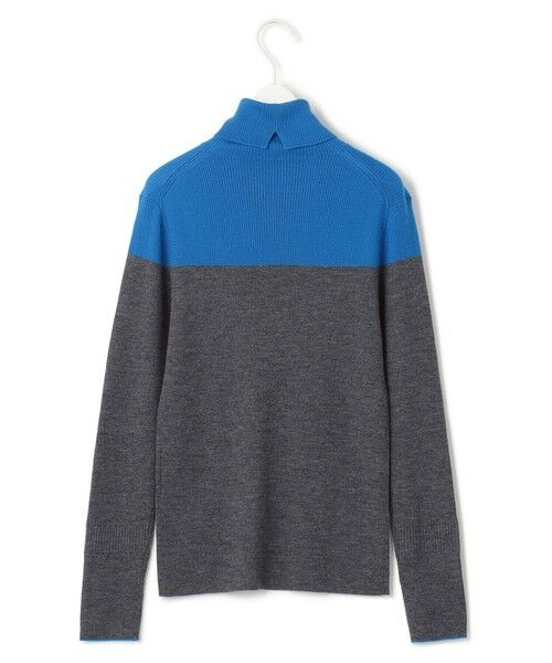 L size ONWARD(大きいサイズ) / エルサイズオンワード ニット・セーター | 【8/26〜9/18期間限定・完全受注生産】エクストラファインメリノニット ハイネックプルオーバー | 詳細4