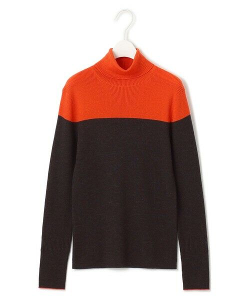 L size ONWARD(大きいサイズ) / エルサイズオンワード ニット・セーター | 【8/26〜9/18期間限定・完全受注生産】エクストラファインメリノニット ハイネックプルオーバー | 詳細7