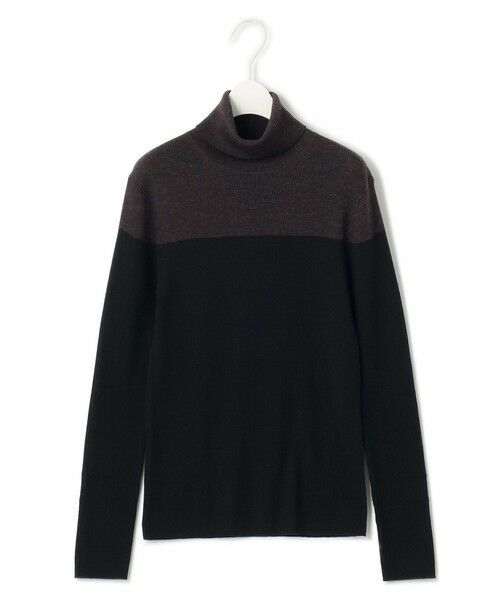 L size ONWARD(大きいサイズ) / エルサイズオンワード ニット・セーター | 【8/26〜9/18期間限定・完全受注生産】エクストラファインメリノニット ハイネックプルオーバー | 詳細11