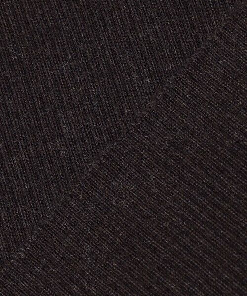 L size ONWARD(大きいサイズ) / エルサイズオンワード ニット・セーター | 【8/26〜9/18期間限定・完全受注生産】エクストラファインメリノニット Vネックプルオーバー | 詳細5