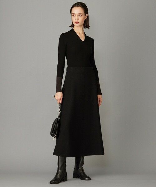 L size ONWARD(大きいサイズ) / エルサイズオンワード ニット・セーター | 【8/26〜9/18期間限定・完全受注生産】エクストラファインメリノニット Vネックプルオーバー | 詳細6