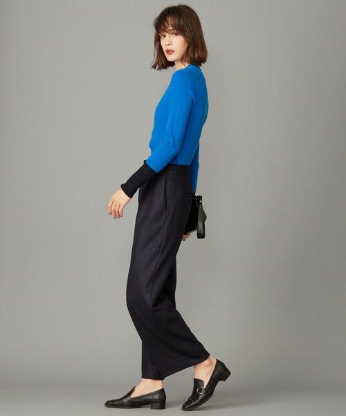 L size ONWARD(大きいサイズ) / エルサイズオンワード ニット・セーター | 【8/26〜9/18期間限定・完全受注生産】エクストラファインメリノニット Vネックプルオーバー | 詳細11