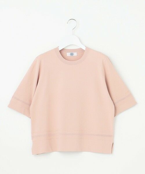 セール】 【洗える】RAYON ELITE STRETCH クルーネック ニット