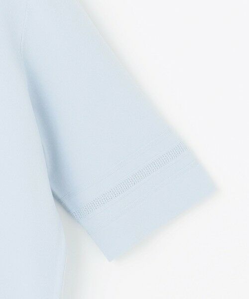 L size ONWARD(大きいサイズ) / エルサイズオンワード ニット・セーター | 【洗える】RAYON ELITE STRETCH クルーネック ニット | 詳細16