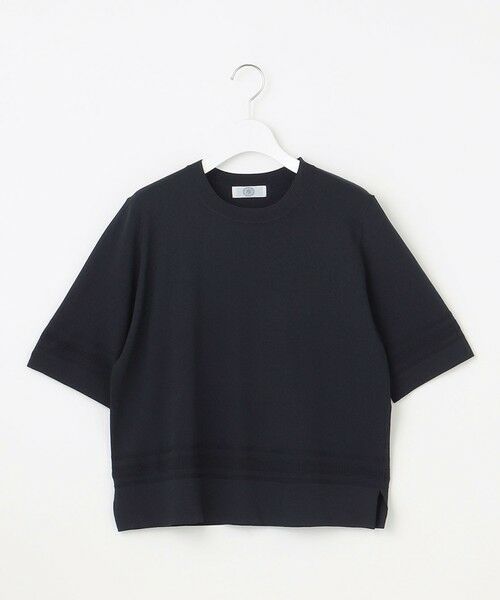 セール】 【洗える】RAYON ELITE STRETCH クルーネック ニット