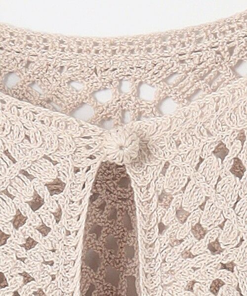 L size ONWARD(大きいサイズ) / エルサイズオンワード ニット・セーター | 【洗える】クロッシェ ニット | 詳細10