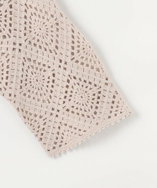 L size ONWARD(大きいサイズ) / エルサイズオンワード ニット・セーター | 【洗える】クロッシェ ニット | 詳細12