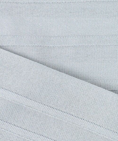L size ONWARD(大きいサイズ) / エルサイズオンワード ニット・セーター | 【WEB限定・洗える】Vis/Peスパーク シアー ボーダー ニット | 詳細12