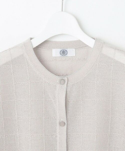 L size ONWARD(大きいサイズ) / エルサイズオンワード ニット・セーター | 【洗える】WINDY JACKET ニット ジャケット | 詳細8