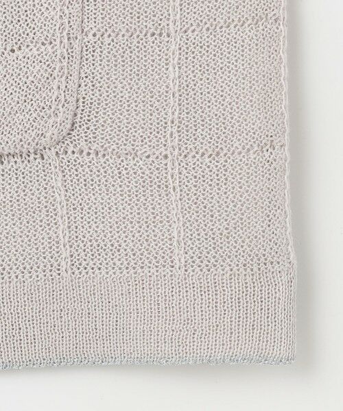 L size ONWARD(大きいサイズ) / エルサイズオンワード ニット・セーター | 【洗える】WINDY JACKET ニット ジャケット | 詳細10