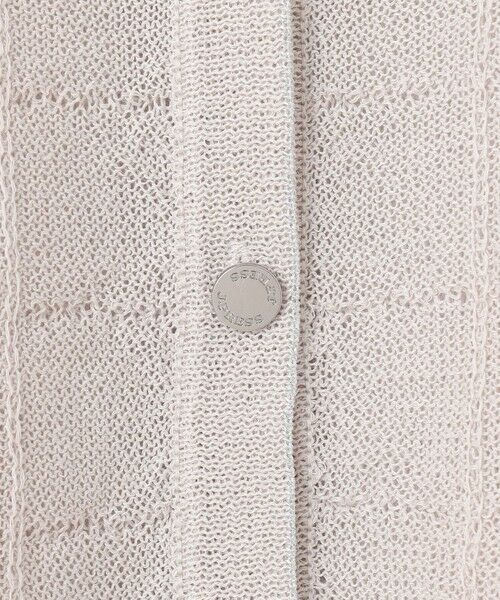 L size ONWARD(大きいサイズ) / エルサイズオンワード ニット・セーター | 【洗える】WINDY JACKET ニット ジャケット | 詳細12