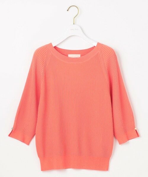 L size ONWARD(大きいサイズ) / エルサイズオンワード ニット・セーター | 【UVカット・洗える】コクーンスリーブ プルオーバー | 詳細7