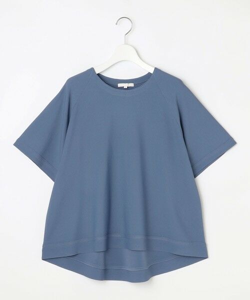 L size ONWARD(大きいサイズ) / エルサイズオンワード ニット・セーター | 【接触冷感・UVカット・洗える】クレープストレッチAライン ニット | 詳細12