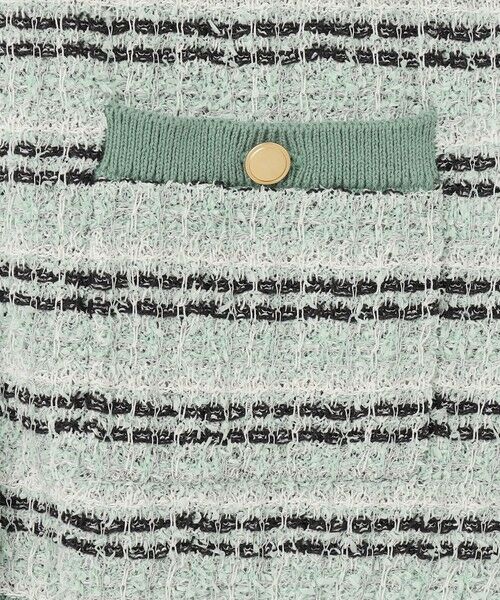 L size ONWARD(大きいサイズ) / エルサイズオンワード カーディガン・ボレロ | 【洗える】カラーミックスツイードニット カーディガン | 詳細11