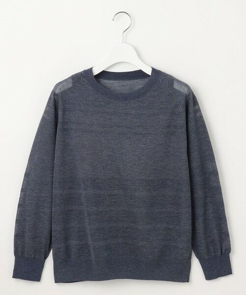 L size ONWARD(大きいサイズ) / エルサイズオンワード ニット・セーター | 【ワコールコラボ】【洗える】シアーボーダー ニット | 詳細18