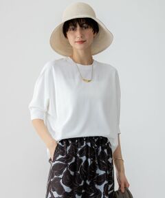 L size ONWARD(大きいサイズ) / エルサイズオンワード ニット・セーター | 【洗える】レーヨンポリエステルストレッチ ドルマン ニット