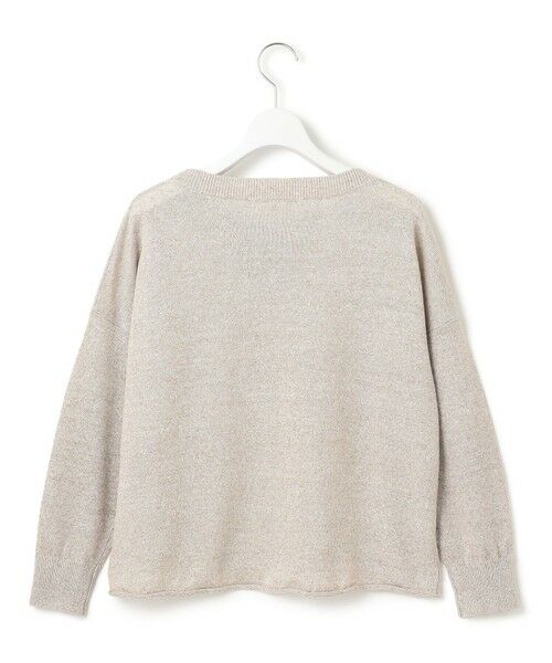 L size ONWARD(大きいサイズ) / エルサイズオンワード ニット・セーター | 【洗える】ピュアリネン ワイド ニット | 詳細7