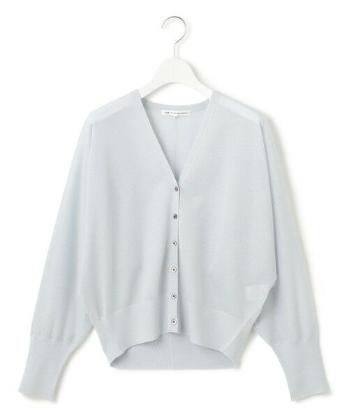 L size ONWARD(大きいサイズ) / エルサイズオンワード カーディガン・ボレロ | 【洗える】シャイニーシアー ドルマンスリーブ カーディガン | 詳細11