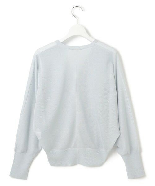 L size ONWARD(大きいサイズ) / エルサイズオンワード カーディガン・ボレロ | 【洗える】シャイニーシアー ドルマンスリーブ カーディガン | 詳細12