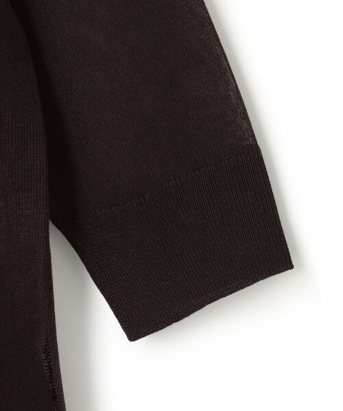 L size ONWARD(大きいサイズ) / エルサイズオンワード ニット・セーター | 【洗える】シャイニーシアー ボートネック ニット | 詳細7