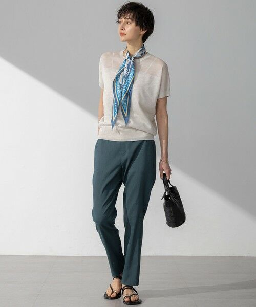 L size ONWARD(大きいサイズ) / エルサイズオンワード ニット・セーター | 【洗える】シャイニーシアー ドルマン ニット | 詳細2