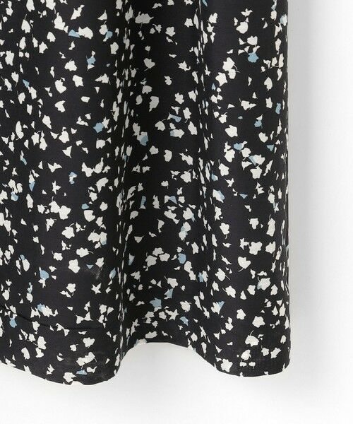 L size ONWARD(大きいサイズ) / エルサイズオンワード ロング・マキシ丈ワンピース | 【洗える】スパンローンフラワープリント ワンピース | 詳細8