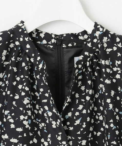 L size ONWARD(大きいサイズ) / エルサイズオンワード ロング・マキシ丈ワンピース | 【洗える】スパンローンフラワープリント ワンピース | 詳細9