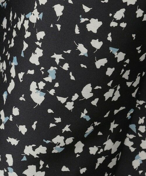 L size ONWARD(大きいサイズ) / エルサイズオンワード ロング・マキシ丈ワンピース | 【洗える】スパンローンフラワープリント ワンピース | 詳細11