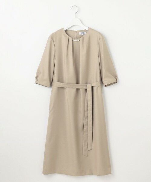 L size ONWARD(大きいサイズ) / エルサイズオンワード ロング・マキシ丈ワンピース | 【洗える・UV加工・吸水速乾】OXIJEWELストレッチ ワンピース | 詳細3