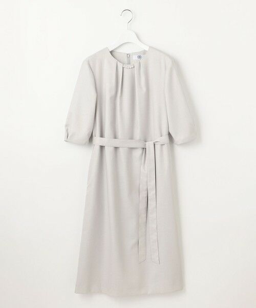 L size ONWARD(大きいサイズ) / エルサイズオンワード ロング・マキシ丈ワンピース | 【洗える・UV加工・吸水速乾】OXIJEWELストレッチ ワンピース | 詳細7