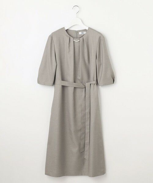 L size ONWARD(大きいサイズ) / エルサイズオンワード ロング・マキシ丈ワンピース | 【洗える・UV加工・吸水速乾】OXIJEWELストレッチ ワンピース | 詳細11