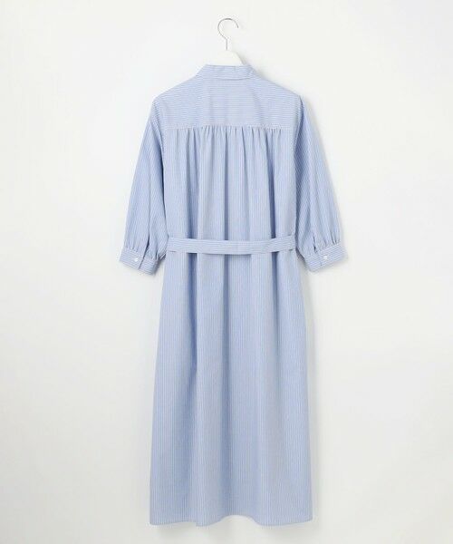 L size ONWARD(大きいサイズ) / エルサイズオンワード ミニ丈・ひざ丈ワンピース | 【洗える・接触冷感・UVケア】エステネージュ シャツ ワンピース | 詳細7