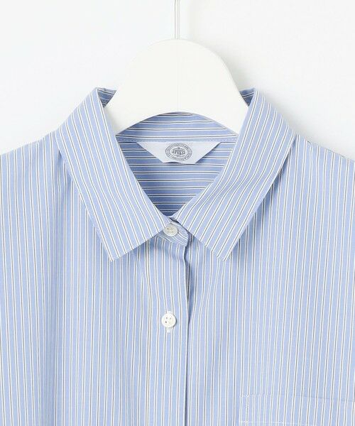 L size ONWARD(大きいサイズ) / エルサイズオンワード ミニ丈・ひざ丈ワンピース | 【洗える・接触冷感・UVケア】エステネージュ シャツ ワンピース | 詳細8