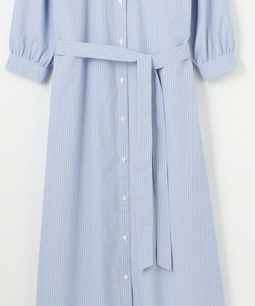 L size ONWARD(大きいサイズ) / エルサイズオンワード ミニ丈・ひざ丈ワンピース | 【洗える・接触冷感・UVケア】エステネージュ シャツ ワンピース | 詳細14