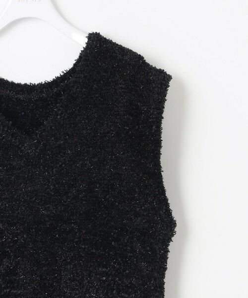 L size ONWARD(大きいサイズ) / エルサイズオンワード セットアップ | 【洗える】フラワープリントワンピース × ニットベスト セット | 詳細24